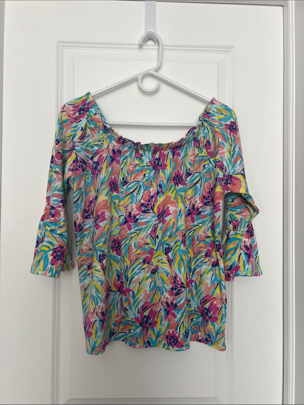 Stella Parker Off the Shoulder Bell Sleeve